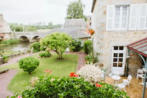 photo Chambre double côté jardin
